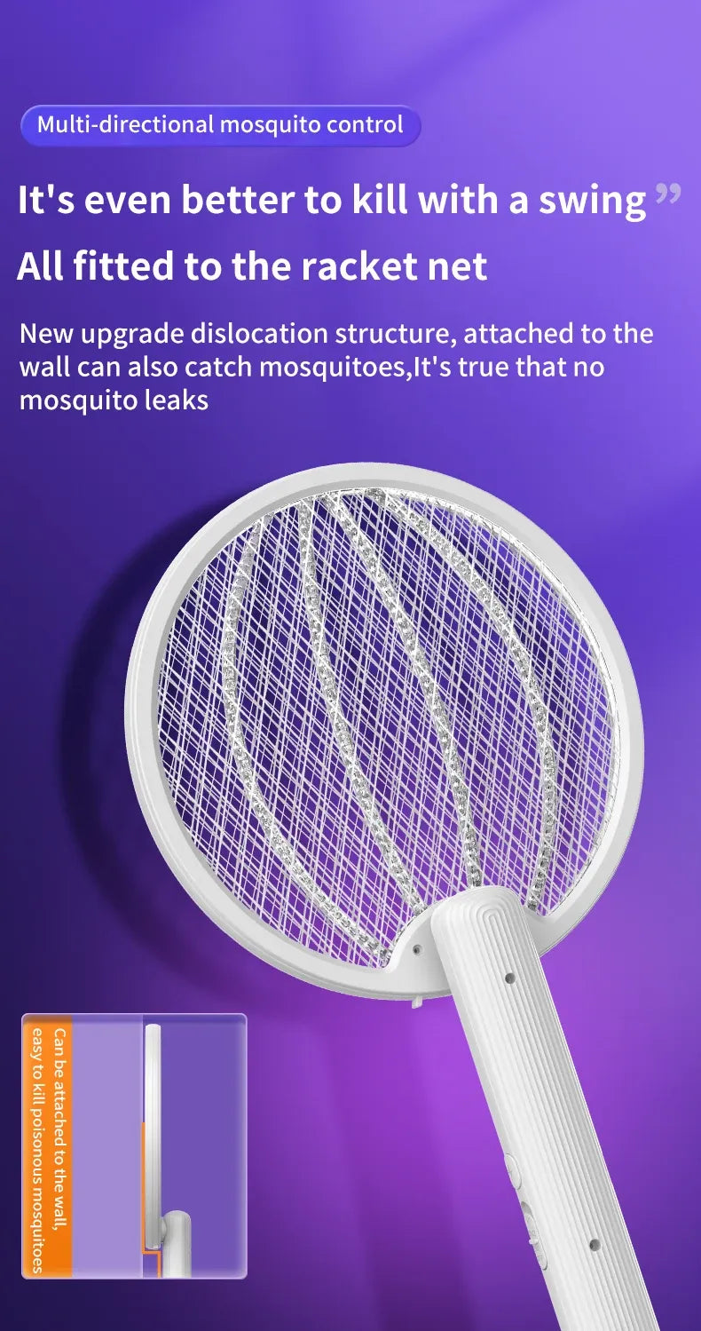 Foldable Electric Mosquito Killer with Light