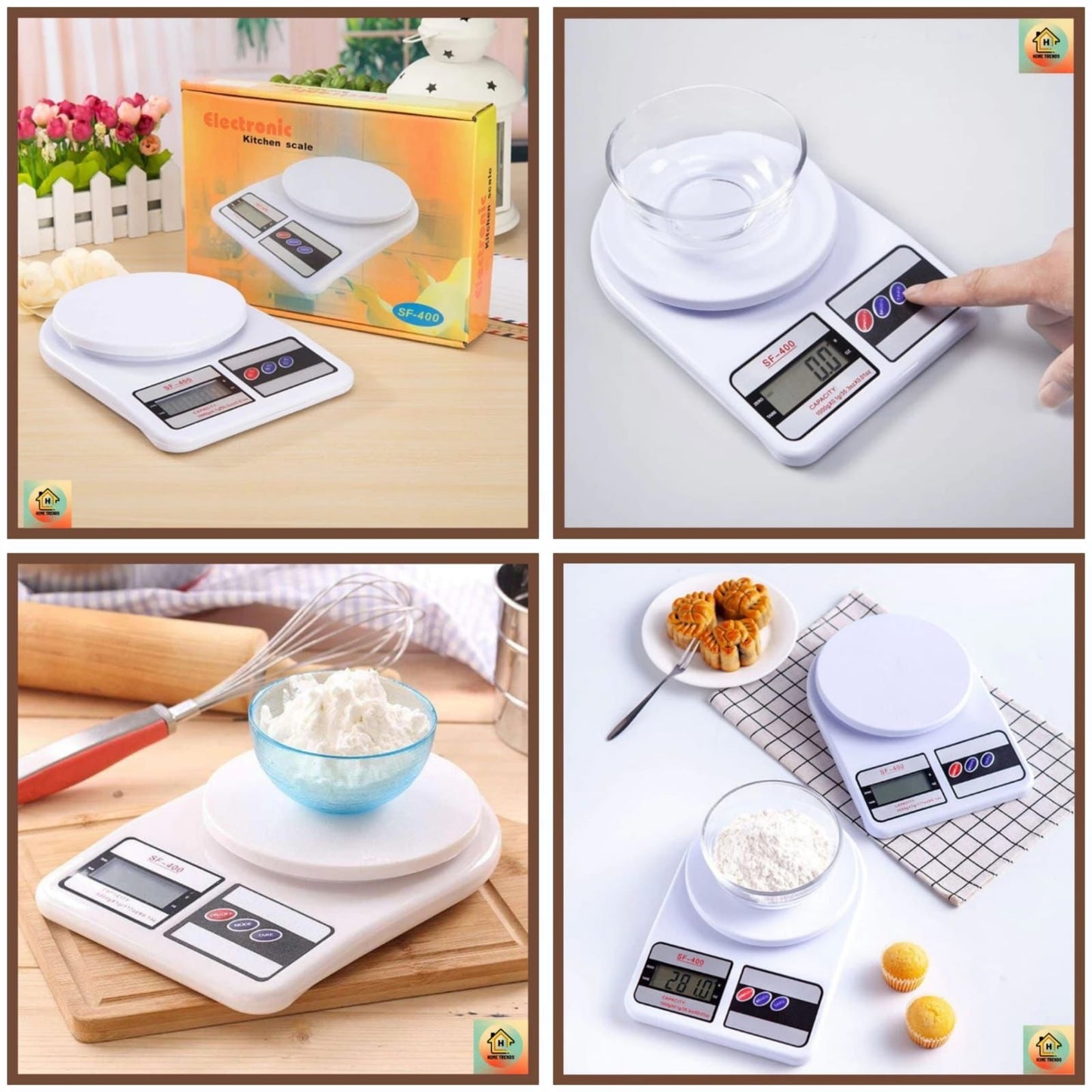 Digital Kitchen Scale – 10KG Capacity | Electronic Food Weighing Machine for Kitchen