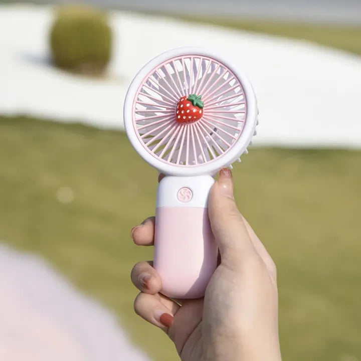 Mini fan USB Rechargeable Handheld & Desktop Fan