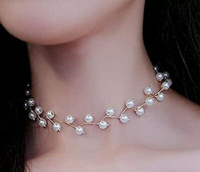Beautiful Stylish Pearl Necklace with Ear