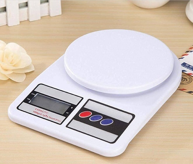 Digital Kitchen Scale – 10KG Capacity | Electronic Food Weighing Machine for Kitchen