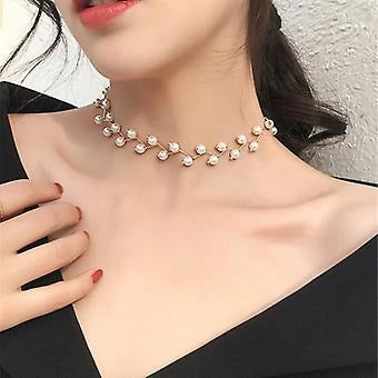 Beautiful Stylish Pearl Necklace with Ear