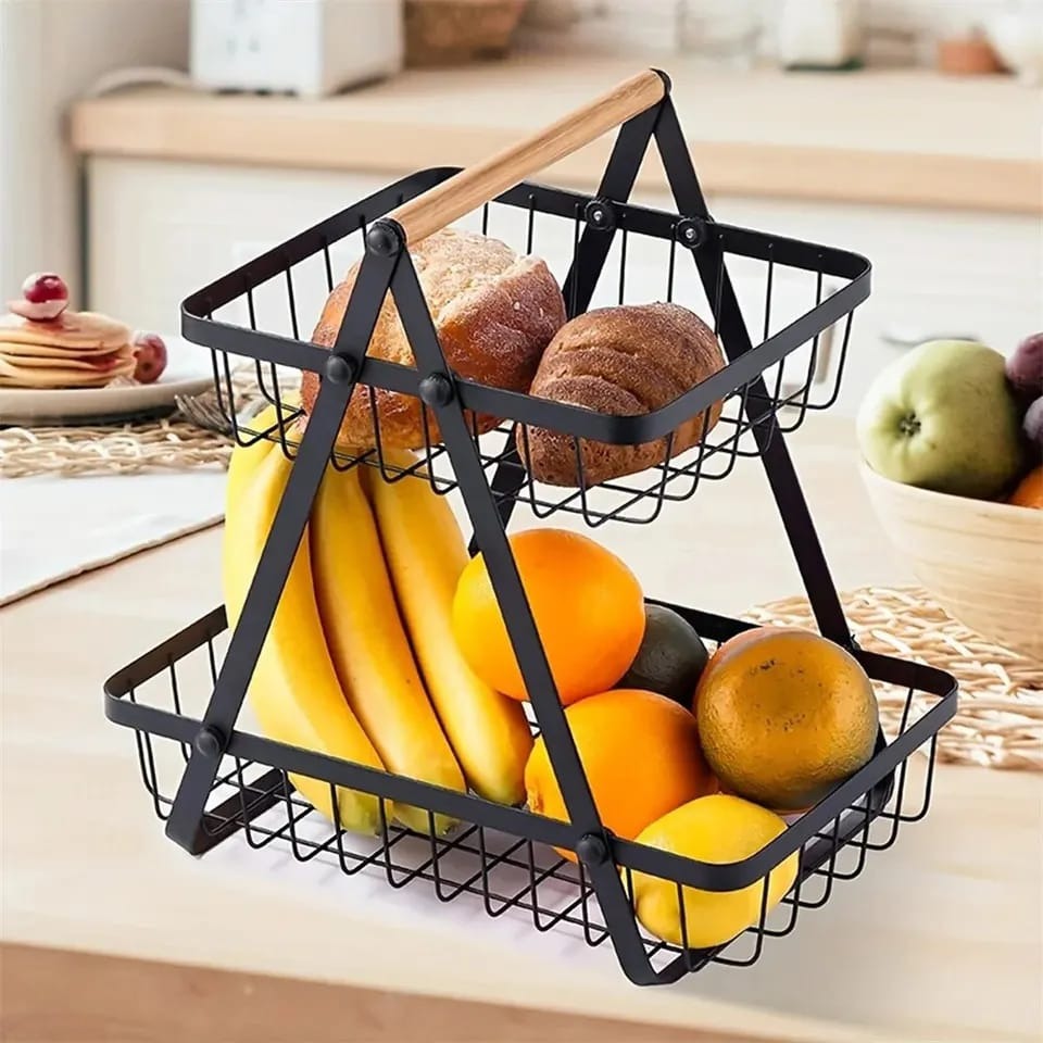 Fruit Basket, Vegetable Stand / 1, 2 and 3 Tier
