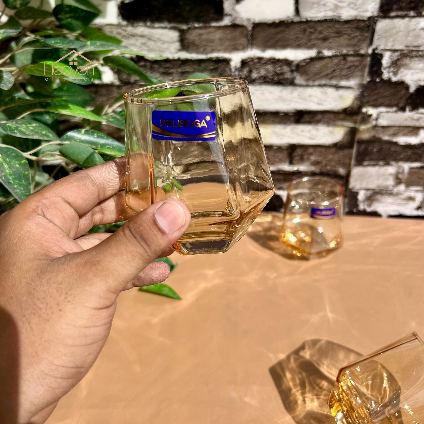 Delisoga 7 Pcs Glass, Water set i 1pc of jug