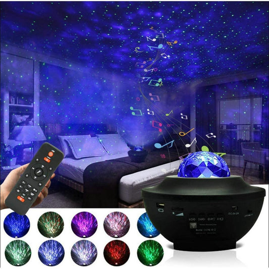 Galaxy Projector Lamp With Bluetooth Speaker