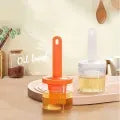 Oil Bottle with Silicone Brush – Your Culinary Companion for Cooking, BBQ, and Kitchen!