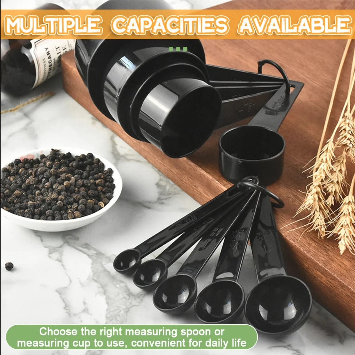 10PCs Cake Flour Food Measuring Spoon