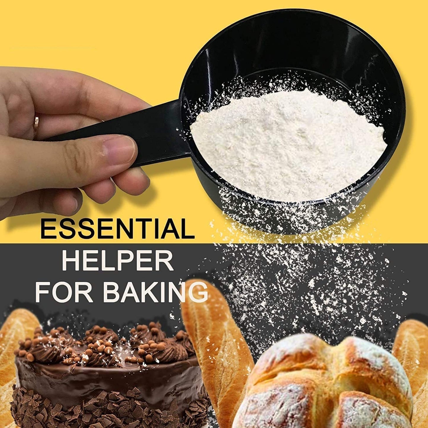 10PCs Cake Flour Food Measuring Spoon